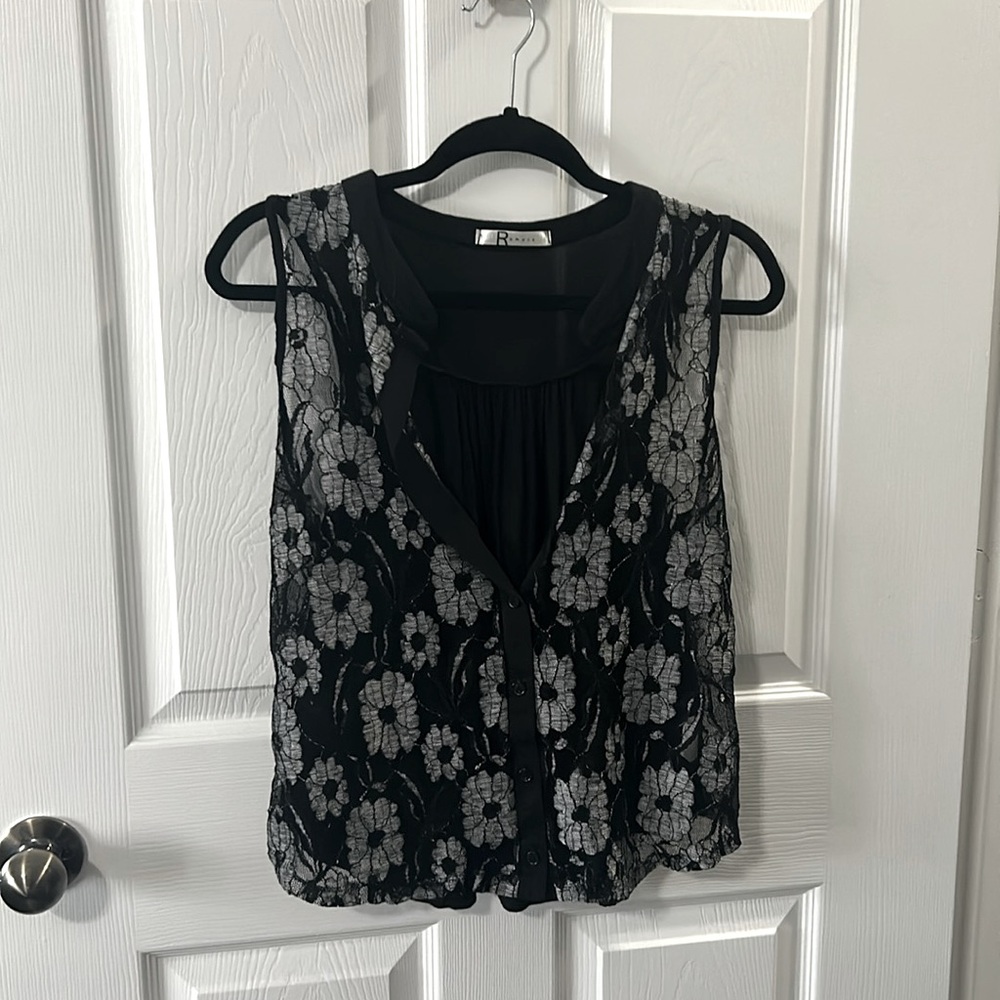 Black Button-Up Shirt